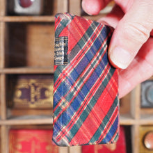 Load image into Gallery viewer, Old English, Scotch and Irish songs with music : a favourite selection. &gt;&gt;MINIATURE BRYCE TARTAN BOOK&lt;&lt; Moodie, William, editor. Publication Date: 1905 CONDITION: VERY GOOD
