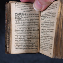Load image into Gallery viewer, Bèze, Théodore de. Psalter or Psalmes of Dauid : after the translation of the great Bible, pointed as it shall be said or sung in churches: with the morning &amp; euening praier. Company of Stationers. London. 1606.

