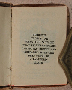 Shakespeare, William. Ellen Terry Shakespeare (complete set of 40). Bryce, David & Son. Glasgow. 1904.