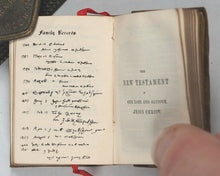 Load image into Gallery viewer, Holy Bible containing Old and New testaments. Contains a copy of the Shakespeare Family Register. Bryce, David &amp; Son. Glasgow. 1901.
