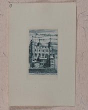 Load image into Gallery viewer, Willis, Frank (1865-1932). Original Set of Signed Artist&#39;s India Proof Miniature Line Engravings for H.M.Queen Mary. Willis, Frank (1865-1932). Whitstable, Kent. 1923.
