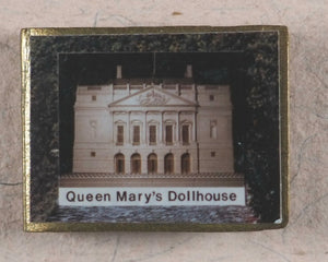 Photograph Album, miniature. Miniature photograph album of Her Royal Highness, Queen Mary's Dolls' House. Circa 1990.