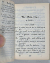 Load image into Gallery viewer, Tennyson, Alfred. Tennyson's Poems. Early Poems. English Idy[l]ls. The Princess. In Memoriam. Maud. Bryce, David &amp; Son. Glasgow. Circa 1900. Dainty Little Library series.
