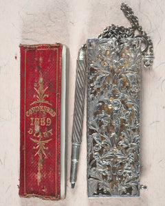 De La Rue's Improved Condensed diary and engagement book. Finger shape. 1889. De La Rue & Co. London. [1888].