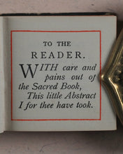 Load image into Gallery viewer, Thumb Bible by Bishop Jeremy Taylor. Hodder &amp; Stoughton. London. 1888.
