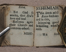 Load image into Gallery viewer, Thumb Bible. Taylor (John) Verbum Sempiternum, second edition. Printed [by F. Collins] for T. Ilive, at the Nags-Head in Jewen-Street. London. [1694].
