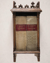 Load image into Gallery viewer, Sacchetti, Franco. Novelle cittadino fiorentino. G. Barbera, editore. Firenze. 1860. &gt;&gt;MINIATURE BOOKS WITH OCCULT ASSOCIATION IN GOTHIC BOOKCASE&lt;&lt;

