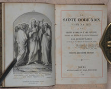 Load image into Gallery viewer, François de Sales. Introduction à la Vie Dévote. [France]. 1890. Highly unusual miniature bookcase.
