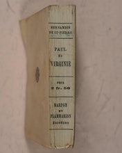 Load image into Gallery viewer, Saint-Pierre, Henri Bernardin de. Paul et Virginie. Marpon, C. et Flammarion, E. 26, rue Racine, près de l'Odéon. Paris. Circa 1892.
