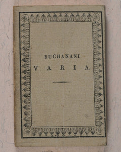 Miniature library of classical literature. Kaspar van Baerle, George Buchanan, Jacob Cats, Joannes Nicolai Secundus, John Owen, Helius Eobanus Hessus, & Marco Girolamo Vida. Carl Poppo Fröbel. Rudophopoli [Rudolstadt].1820.