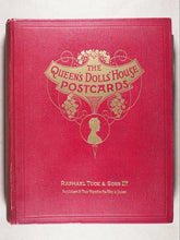 Load image into Gallery viewer, Queens Dolls House postcard album. Raphael Tuck &amp; Sons, Ltd. Circa 1924.
