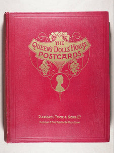 Queens Dolls House postcard album. Raphael Tuck & Sons, Ltd. Circa 1924.