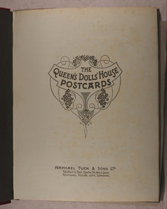 Queens Dolls House postcard album. Raphael Tuck & Sons, Ltd. Circa 1924.