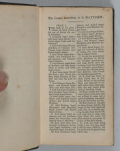 Load image into Gallery viewer, Church of England. New Testament of Our Lord and Saviour Jesus Christ: translated out of the original Greek. Printed at the University Press, by S. Collingwood and Co. Sold by E. Gardner, Paternoster Row, London. Oxford. 1839.
