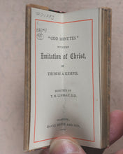 Load image into Gallery viewer, Imitation of Christ. Thomas a Kempis. Odd minutes with the Imitation of Christ. Selections by Dr Lindsay. Tartan. Bryce, David &amp; Son. Glasgow. Circa 1890.
