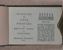 Load image into Gallery viewer, Omar Khayyam. Rubaiyat of Omar Khayyam. Andersons. Edinburgh. [1920].
