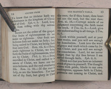 Load image into Gallery viewer, Mason, W[illiam]. Crumbs from the Master's Table; or Select Sentences, Doctrinal, Practical and Experimental. Religious Tract Society, Depository, 56 Paternoster Row and 65 St. Paul's Churchyard. London. Circa 1842.
