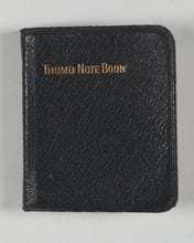 Load image into Gallery viewer, Thumb Note Book. Frowde, Henry. [London]. 1896.
