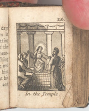 Load image into Gallery viewer, Bible in Miniature or a Concise History of both Testaments. Harris, J. Late Newbery, for Darton &amp; Harvey. London. Circa 1790 according to Bondy or 1807 if you believe Welsh.
