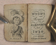 Load image into Gallery viewer, Wood&#39;s Royal Almanac for 1846. Wood, J.T. 33 Holywell Street, Strand. [London, 1845].
