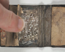 Load image into Gallery viewer, Dutch solid silver miniature book cover. 1853-1905.
