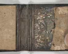 Load image into Gallery viewer, Dutch solid silver miniature book cover. 1853-1905.
