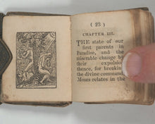 Load image into Gallery viewer, Bible in Miniature. Or, a Concise History of the Old and New Testaments. Mozley, H. Derby. 1821.
