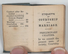 Load image into Gallery viewer, Diamond Etiquette for Courtship and Marriage. Petter, G.E. 102 Cheapside. [J.] Johnstone &amp; Hunter, Paternoster Row. London and Edinburgh. Circa 1850.
