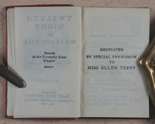 Load image into Gallery viewer, Shakespeare, William. Twelfth Night. Bryce, David &amp; Son. Glasgow. 1904.
