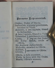 Load image into Gallery viewer, Shakespeare, William. Twelfth Night. Bryce, David &amp; Son. Glasgow. 1904.

