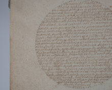 Load image into Gallery viewer, Microcalligraphy. [Publius Lentulus,President In Judea In The Reign Of Tiberius Caesar, To The Senate Of Rome]. [1798].
