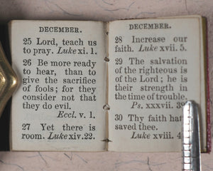 Daily Text Book. Wright & Albright, Avon Street. Bristol. [between 1840 and 1850].
