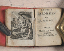 Load image into Gallery viewer, Petit Paroïssien de l'Enfance. Marcilly. Rue St. Jacques, 10. Paris. Circa 1806.
