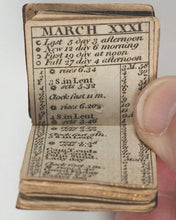 Load image into Gallery viewer, London Almanac for the year of Christ, 1793. Company of Stationers. London. [1792]. Portuguese craftsman's gold vermeil filigree case.
