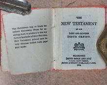 Load image into Gallery viewer, New Testament of the Lord and Saviour Jesus Christ. Bryce, David &amp; Son. Glasgow. 1895.
