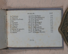 Load image into Gallery viewer, Petit Naturaliste. Marcilly. Rue St. Jacques, no. 10. Paris. No date but 1829.
