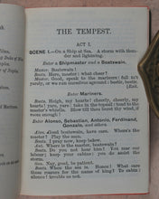 Load image into Gallery viewer, Shakespeare, William. Illustrated Pocket Shakespeare. Bryce, David and Son. Glasgow. 1886.
