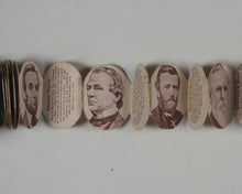 Load image into Gallery viewer, Silverman, L.I. United States History and Presidents in a nutshell. Nutshell Novelty Co. Chicago. 1904.
