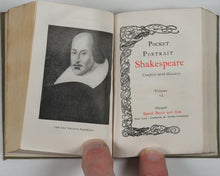 Load image into Gallery viewer, Shakespeare, William. Pocket Portrait Shakespeare. Complete with glossary. Bryce, David &amp; Sons. Glasgow. Circa 1899.

