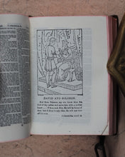 Load image into Gallery viewer, Holy Bible containing the Old and New Testaments [with lectern]. &gt;&gt;MINIATURE BIBLE WITH LECTERN&lt;&lt; Publication Date: 1919 CONDITION: VERY GOOD

