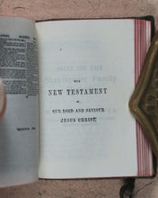 Load image into Gallery viewer, Holy Bible containing the Old and New Testaments [with lectern]. &gt;&gt;MINIATURE BIBLE WITH LECTERN&lt;&lt; Publication Date: 1919 CONDITION: VERY GOOD

