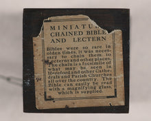 Load image into Gallery viewer, Holy Bible containing the Old and New Testaments [with lectern]. &gt;&gt;MINIATURE BIBLE WITH LECTERN&lt;&lt; Publication Date: 1919 CONDITION: VERY GOOD
