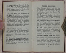 Load image into Gallery viewer, Times illustrated history and encyclopaedia of the war : a war library and work of reference for every British home. [London Times. London. 1919?].
