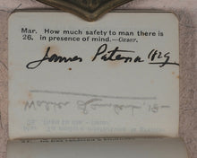 Load image into Gallery viewer, Wilson, Aimee, compiler]. Thumb Autograph Book with Gems of Thought from Classical Authors. Bryce, David and Son. Glasgow. [circa 1890].
