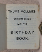 Load image into Gallery viewer, Wilson, Aimee, compiler]. Thumb Autograph Book with Gems of Thought from Classical Authors. Bryce, David and Son. Glasgow. [circa 1890].
