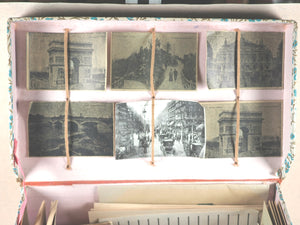 Papeterie [educational miniature writing box for children]. N.K. Atlas. Paris. Circa 1919.