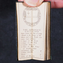 Load image into Gallery viewer, London Almanac for the year of Christ 1847. Company of Stationers [London]. 1846. >>CURIOUS FINGER FORMAT MINIATURE LONDON ALMANAC<<
