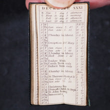 Load image into Gallery viewer, London Almanac for the year of Christ 1847. Company of Stationers [London]. 1846. >>CURIOUS FINGER FORMAT MINIATURE LONDON ALMANAC<<
