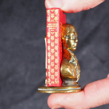 Load image into Gallery viewer, Burns, Robert. Cottar's Saturday Night and other poems. Bryce, David &amp; Son. Glasgow. 1907. Complete with original brass book holder bust of Burns.
