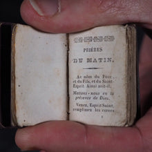 Load image into Gallery viewer, Petit Paroissien de la Jeunesse. Marcilly. Rue St. Jacques, no. 10. Paris. Circa 1840.
